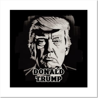 DONALD TRUMP Posters and Art